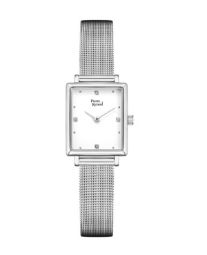 Zegarek damski, Pierre Ricaud, P22078.5143Q, Kolor koperty: srebrny, bransoleta typu mesh