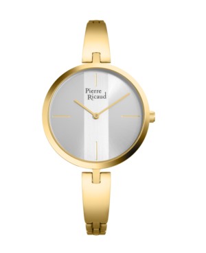 Zegarek damski, Pierre Ricaud, P21036.1103Q/T, Kolor koperty: żółte złoto, bransoleta, kwarcowy