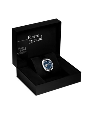 Zegarek męski, Pierre Ricaud, P60052.5265A, Kolor koperty: srebrny, bransoleta, automat